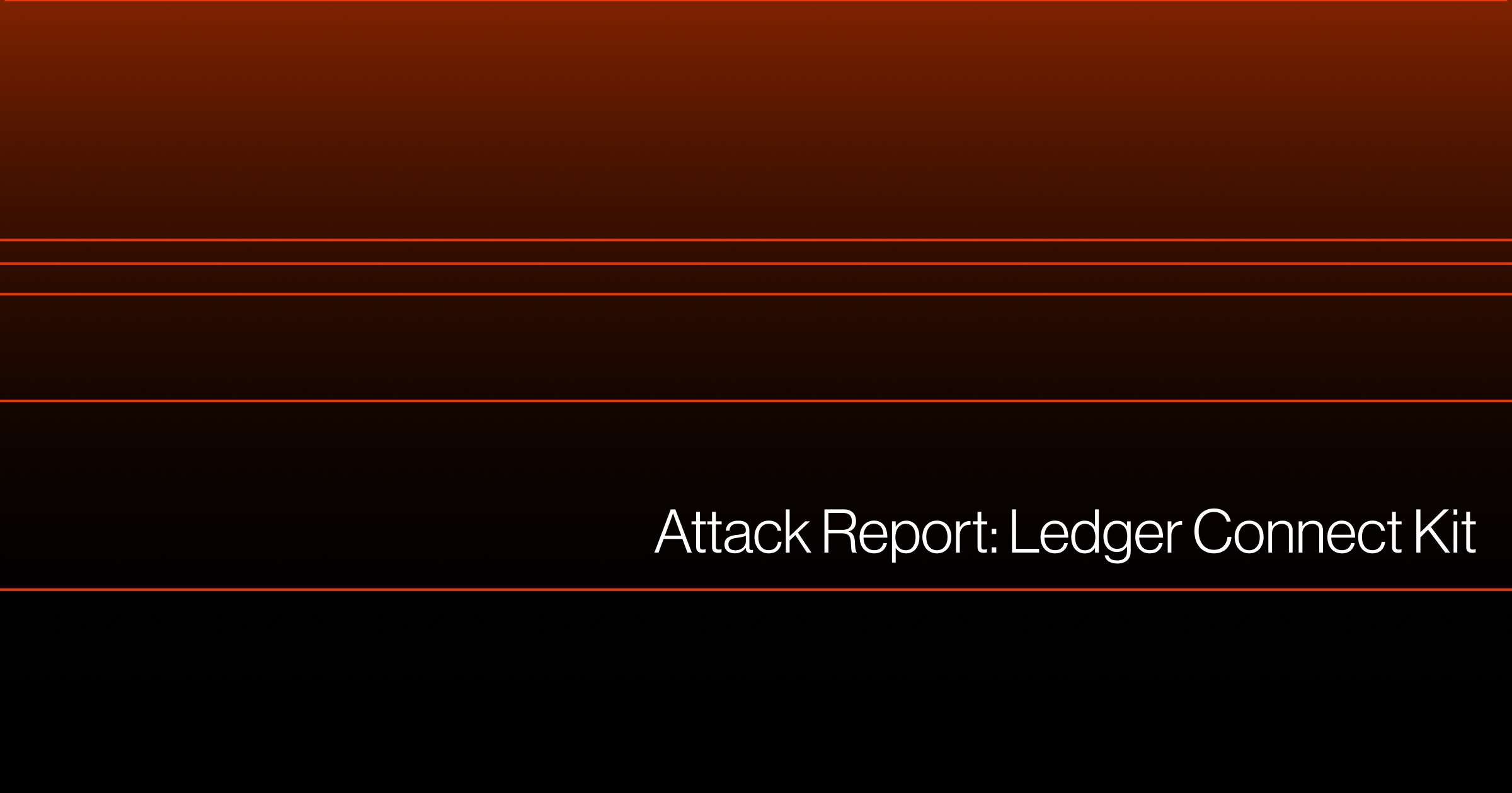 Ledger Connect Kit Attack