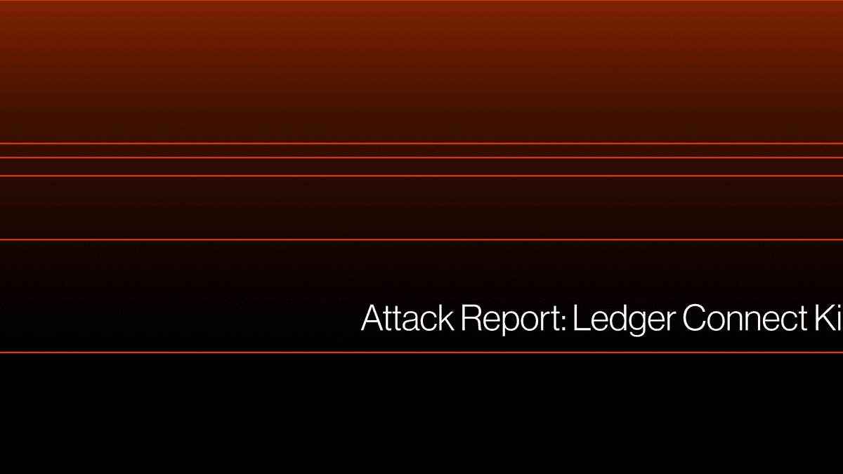 Ledger Connect Kit Attack