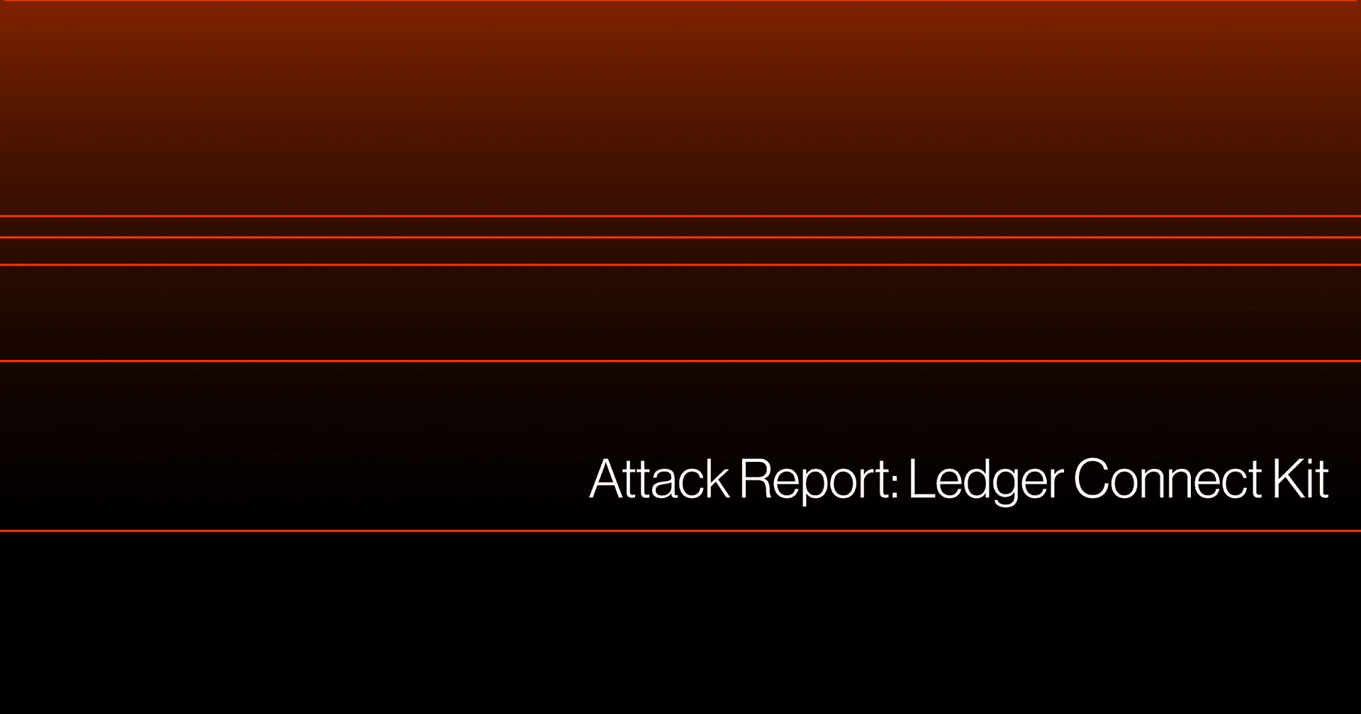 Ledger Connect Kit Attack